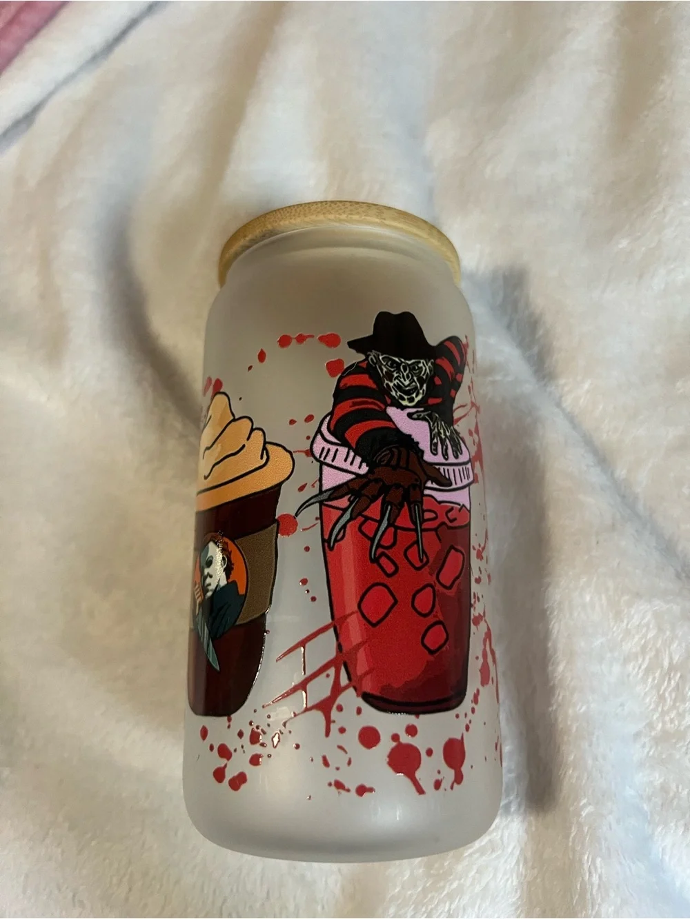Hand Crafted frosted glass